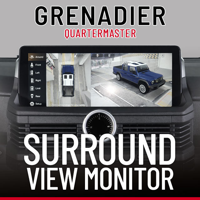 Ineos Grenadier Surround View Monitor - AVM (Around View Monitor) 360° Cameras - UNAVI USA, Inc.