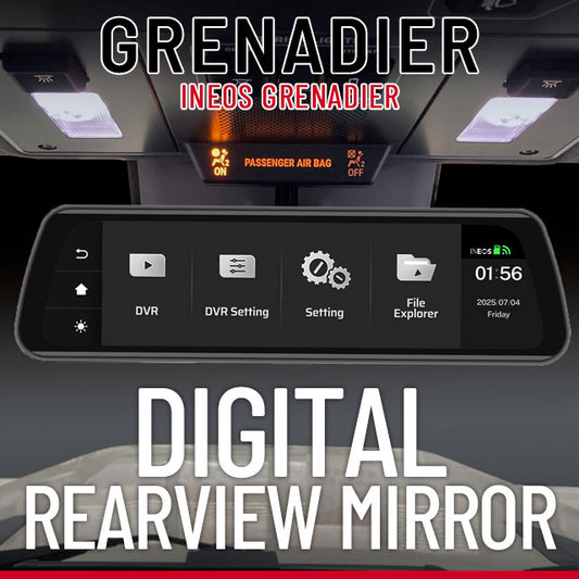 Ineos Grenadier Digital Rearview Mirror