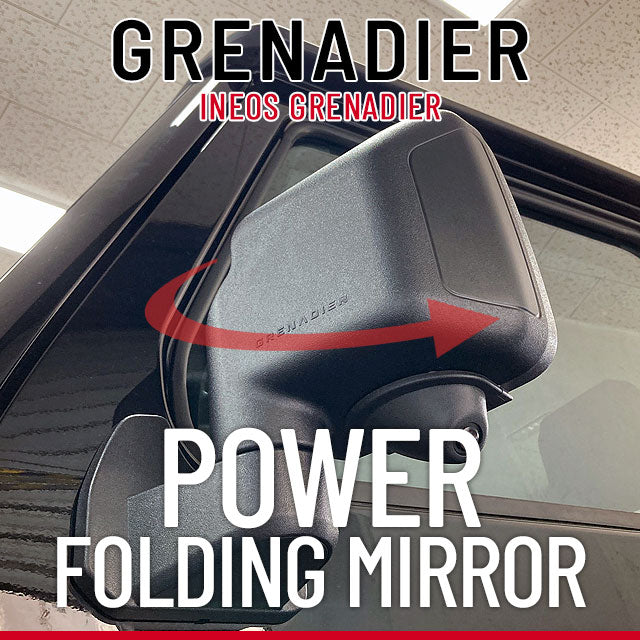 Ineos Grenadier Power Folding Mirrors - UNAVI USA, Inc.