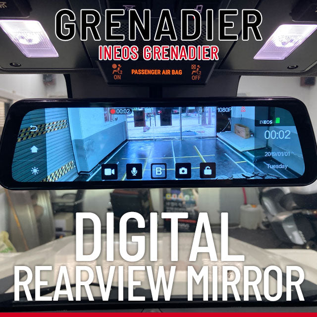 Ineos Grenadier Digital Rearview Mirror – UNAVI USA, Inc.