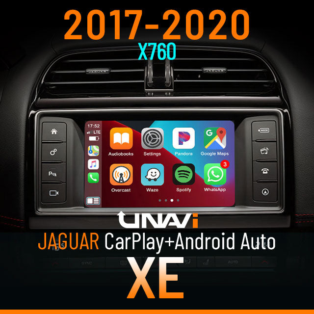 Adattatore CarPlay Wireless Per Jaguar XE/XF/XJ (2017-2024) - Trasforma Il CarPlay Cablato In Wireless, Plug & Play