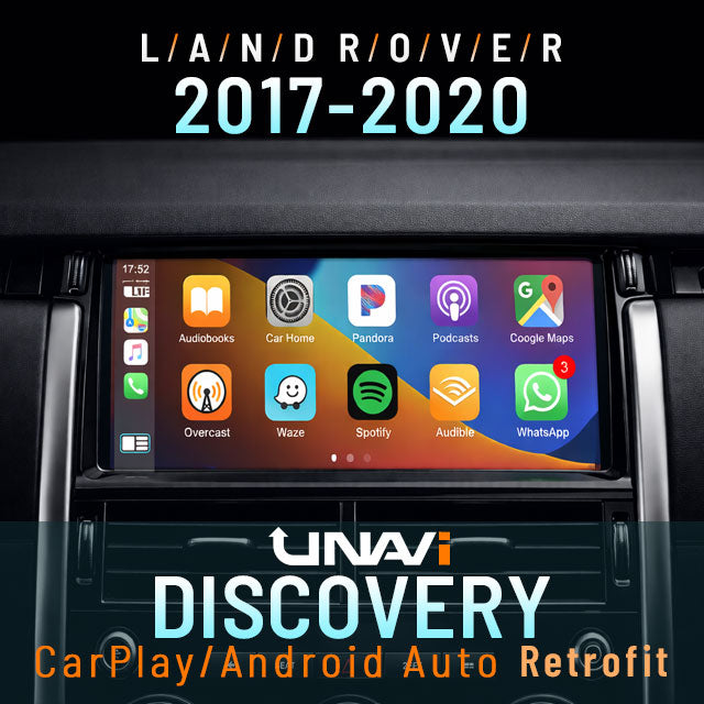 [Sale] Apple CarPlay for Land Rover 2017-2020 Discovery | Wireless & Wired | CarPlay & Android Auto Upgrade Module / Adapter - UNAVI USA, Inc.