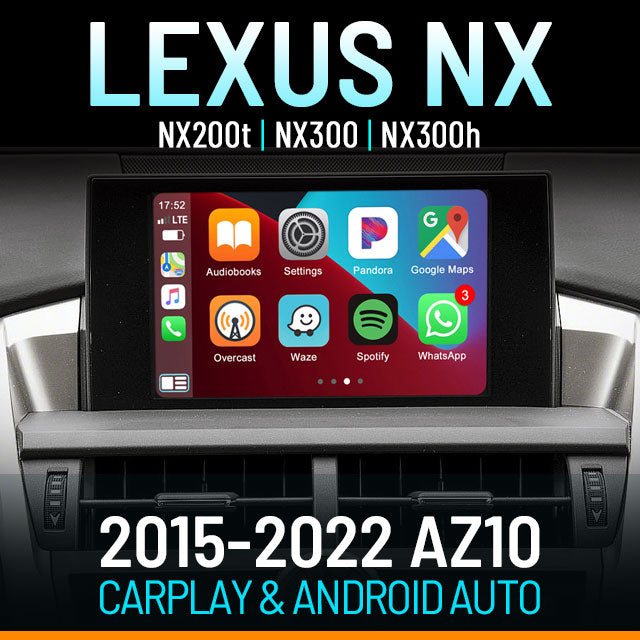 Black Friday Sale: Apple CarPlay for 2015-2022 LEXUS NX | Wireless & Wired | CarPlay & Android Auto Upgrade Module / Adapter