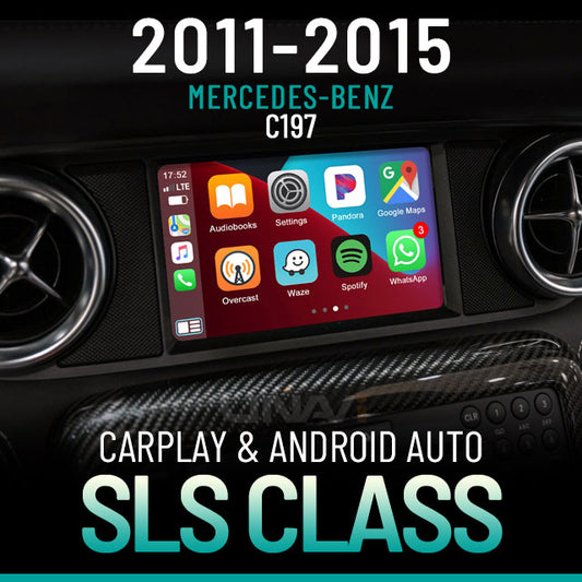 Black Friday Sale | Apple CarPlay for 2011-2015 Mercedes Benz SLS Class | Wireless & Wired | CarPlay & Android Auto Upgrade Module / Adapter