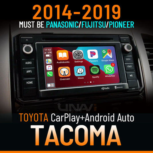 [Sale] Apple CarPlay for 2014-2019 Toyota Tacoma | Wireless & Wired | CarPlay & Android Auto Upgrade Module / Adapter