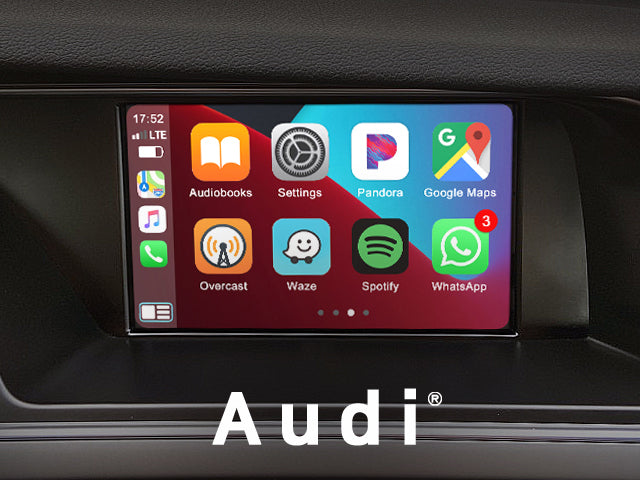 Black Friday Sale : Apple CarPlay for AUDI A4 & S4 2009-2019 | Wireless & Wired | CarPlay & Android Auto Module Update