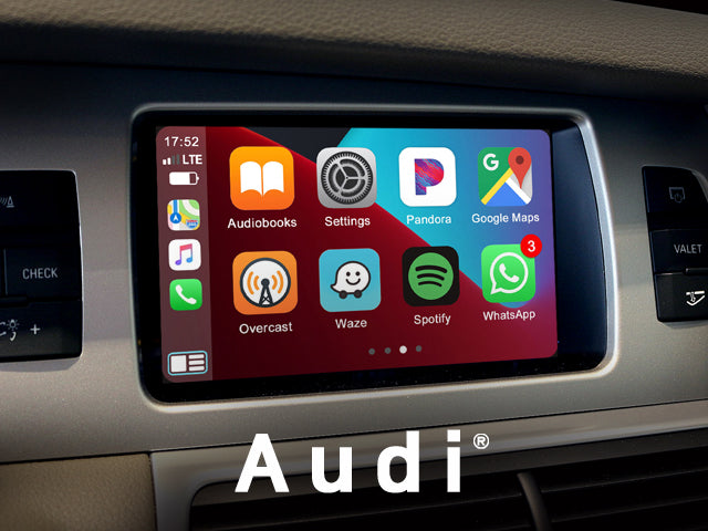 St.Patrick's Day Sale | Apple CarPlay for AUDI Q7 2010-2019 | Wireless & Wired | CarPlay & Android Auto Module Update