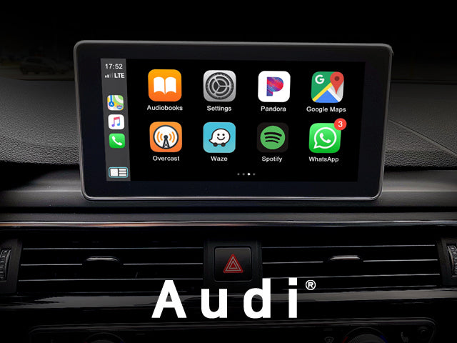 St.Patrick's Day Sale | Apple CarPlay for Audi A5 & S5 2009-2019 | Wireless & Wired | CarPlay & Android Auto Module Update