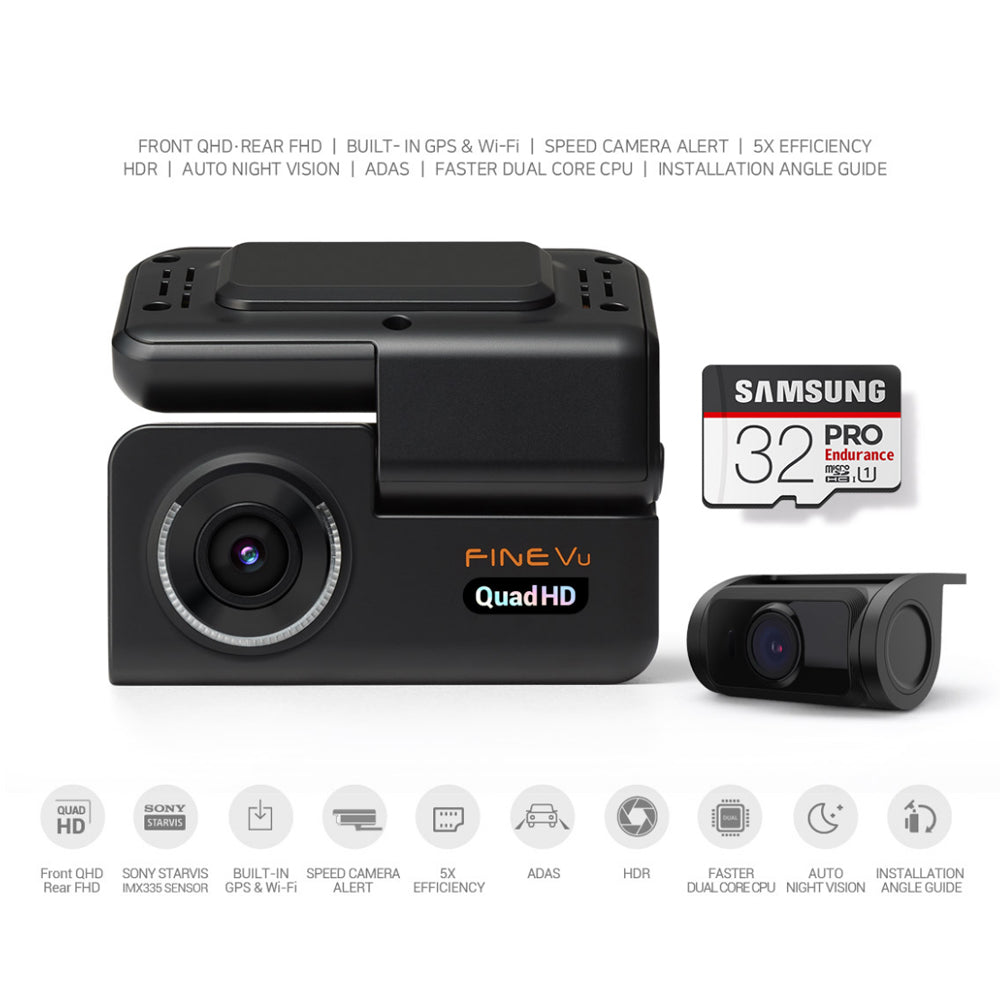 New Year Sale: Unavi Dash Cam FineVu GX300 2CH  Best Personal / Ride Share Dash  Cam – UNAVI USA, Inc.