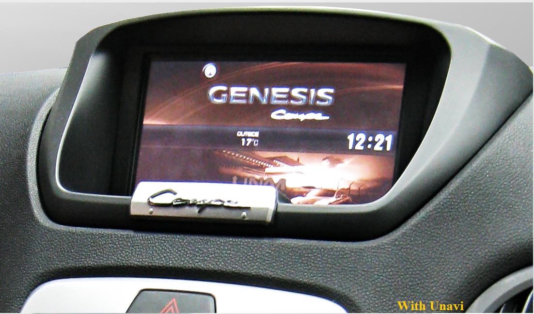 UNAVI Navigation for Hyundai Genesis Coupe - UNAVI USA, Inc.