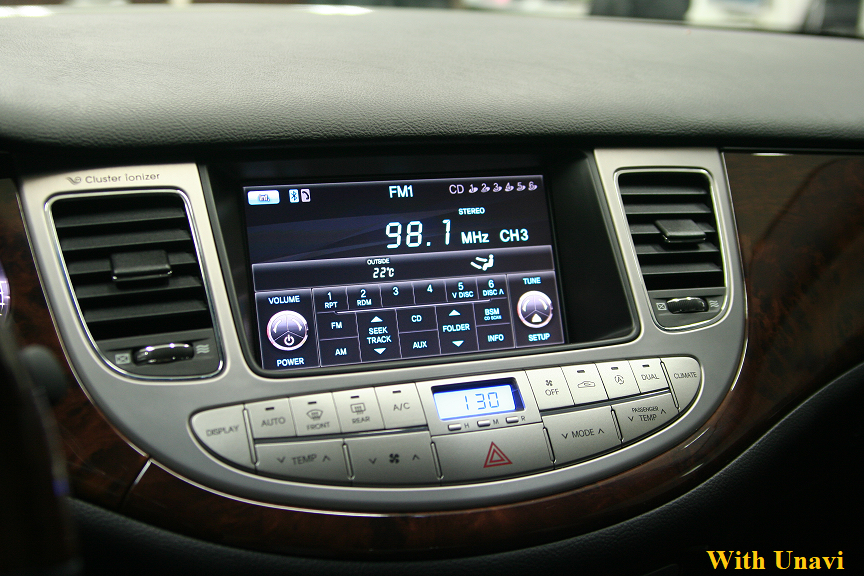 UNAVI Navigation for Hyundai Genesis Sedan - UNAVI USA, Inc.