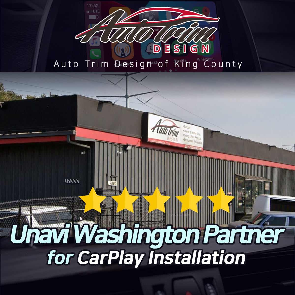 CarPlay Special Install fee* by Unavi Pro Installer