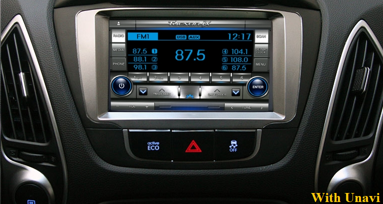 UNAVI Navigation for Hyundai Tucson - UNAVI USA, Inc.