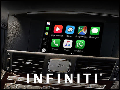Columbus Day Sale : Apple CarPlay for INFINITI Q70 2014-2020 (Y51) | Wired & Wireless | CarPlay & Android Auto Update Module