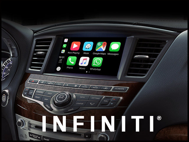 Memorial Day Sale | Apple CarPlay for INFINITI QX60 2014-2020 | Wired & Wireless | CarPlay & Android Auto Update Module