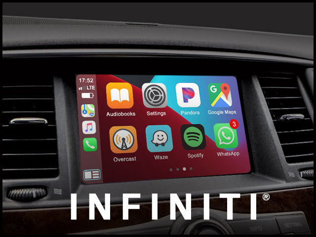 Memorial Day Sale | Apple CarPlay for INFINITI QX80 2014-2020 | Wired & Wireless | CarPlay & Android Auto Update Module