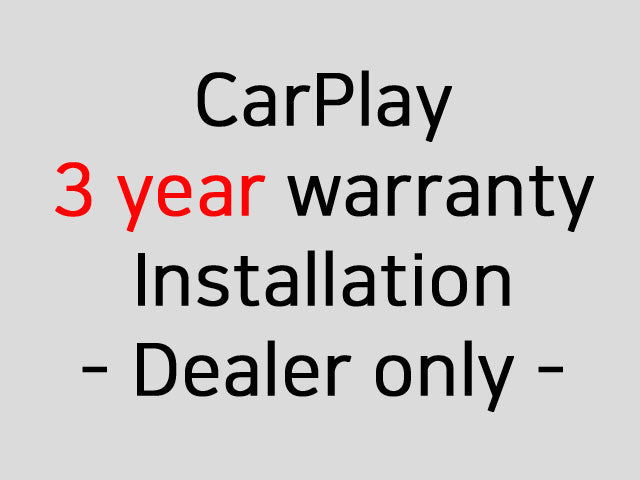 CarPlay Offer via Dealer Agent Only