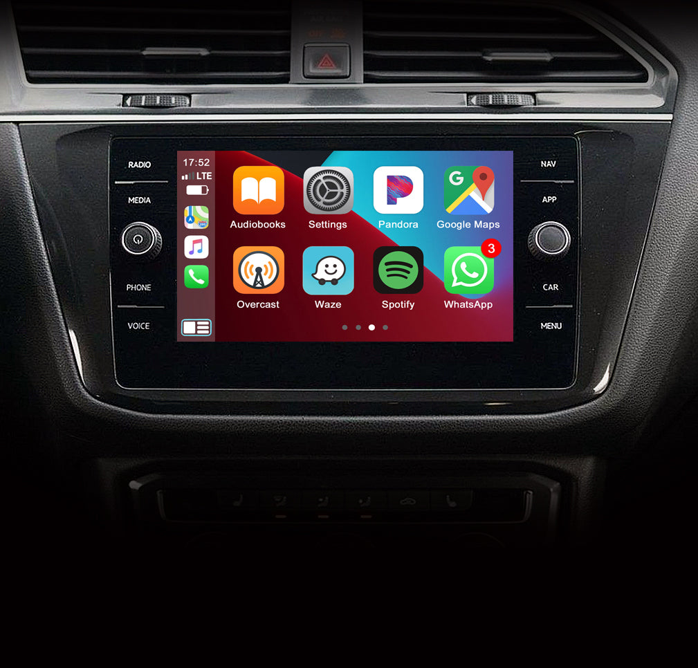 Easter Sale: Apple CarPlay for 2018-2019 Volkswagen Tiguan | Wireless & Wired | CarPlay & Android Auto Upgrade Module / Adapter