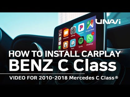 4th July Sale | Apple CarPlay for 2007-2021 Mercedes Benz C Class | Wireless & Wired | CarPlay & Android Auto Upgrade Module / Adapter