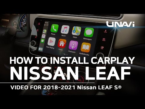 St.Patrick's Day Sale | 2018-2021 Nissan Leaf S & SL OEM Multimedia Stereo Radio with Apple CarPlay and Android Auto