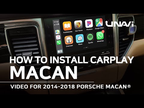 Christmas Sale: Apple CarPlay for Porsche Macan (95B) 2014-2018 | Wireless & Wired | CarPlay & Android Auto module upgrade