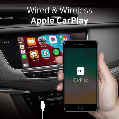 Memorial Day Sale | Apple CarPlay for 2013-2017 Cadillac XTS | Wireless CarPlay & Wired Android Auto Upgrade Module / Adapter