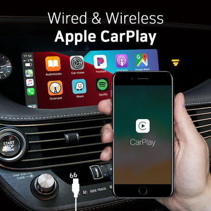 Columbus Day Sale : Apple CarPlay for 2012-2022 LEXUS LS | Wireless & Wired | CarPlay & Android Auto Upgrade Module / Adapter