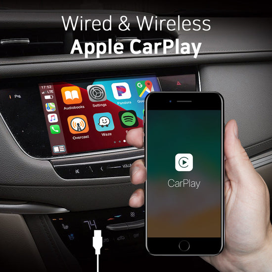 New Year Sale | Android Auto for 2014-2016 Cadillac CTS | Wireless & Wired | CarPlay & Android Auto Upgrade Module / Adapter