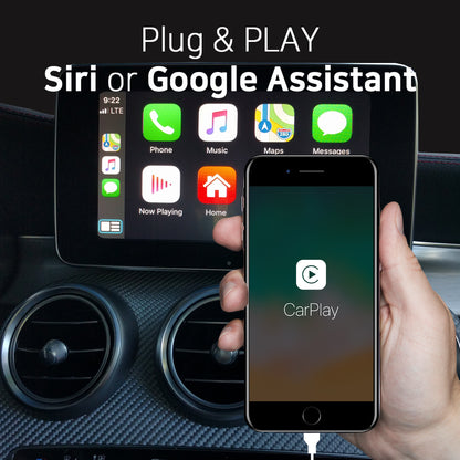 St.Patrick's Day Sale | Apple CarPlay for 2010-2020 Mercedes Benz E Class | Wireless & Wired | CarPlay & Android Auto Upgrade Module / Adapter