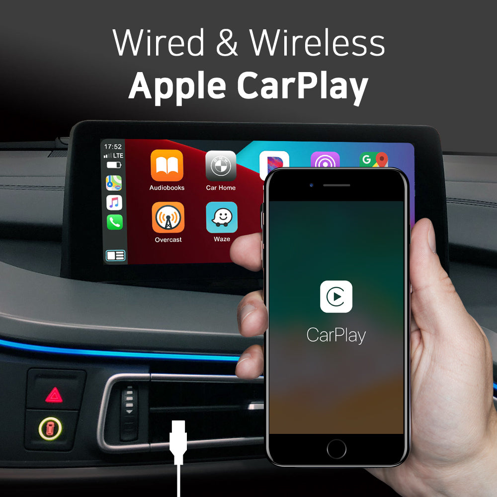 Christmas Sale | Apple CarPlay for 2003-2019 BMW 6 Series | Wireless & Wired | CarPlay & Android Auto Upgrade Module / Adapter