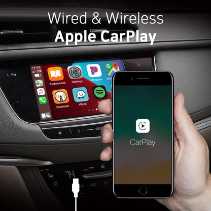 St.Patrick's Day Sale | Apple CarPlay for 2014-2016 Cadillac ELR | Wireless & Wired | CarPlay & Android Auto Upgrade Module / Adapter