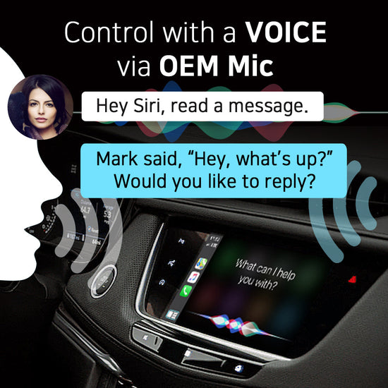 New Year Sale | Android Auto for 2014-2016 Cadillac CTS | Wireless & Wired | CarPlay & Android Auto Upgrade Module / Adapter