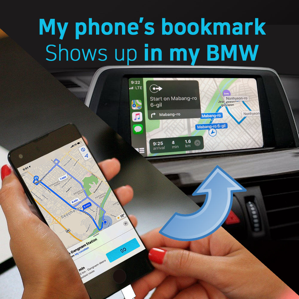 Boitier Apple Carplay et Android Auto pour Bmw X3 F25 de 2011 à 2013