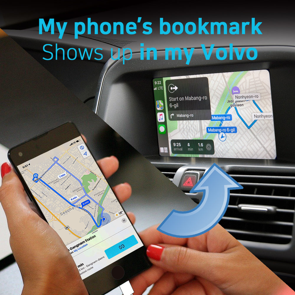 Autoradio GPS tactile Bluetooth Android & Apple Carplay Volvo XC
