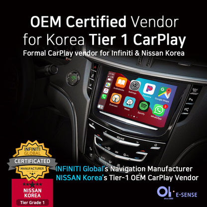 Memorial Day Sale | Apple CarPlay for 2013-2017 Cadillac XTS | Wireless CarPlay & Wired Android Auto Upgrade Module / Adapter
