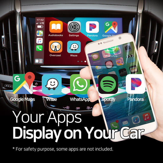 New Year Sale | Android Auto for 2013-2016 Cadillac SRX | Wireless & Wired | CarPlay & Android Auto Upgrade Module / Adapter
