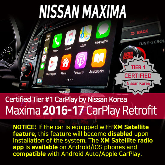 New Year Sale | Apple CarPlay for Nissan Maxima 2016-2017 | Wired & Wireless | CarPlay & Android Auto Update Module