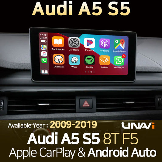 Black Friday Sale : Apple CarPlay for Audi A5 & S5 2009-2019 | Wireless & Wired | CarPlay & Android Auto Module Update