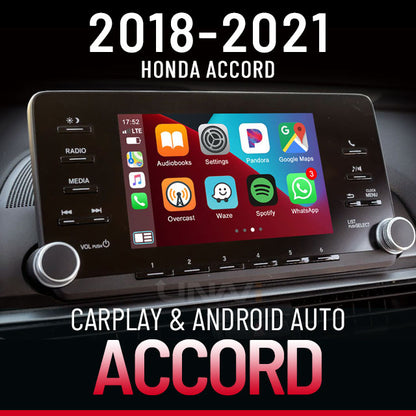 Honda Accord CarPlay Android Auto Retrofit Installation by Unavi