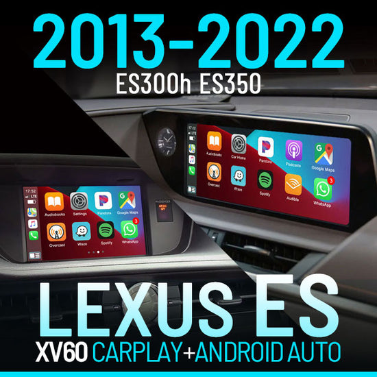 New Year Sale | Apple CarPlay for 2013-2022 LEXUS ES | Wireless & Wired | CarPlay & Android Auto Upgrade Module / Adapter