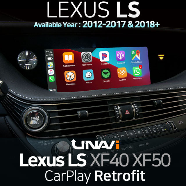 Presidents Day Sale : Apple CarPlay for 2012-2022 LEXUS LS | Wireless & Wired | CarPlay & Android Auto Upgrade Module / Adapter