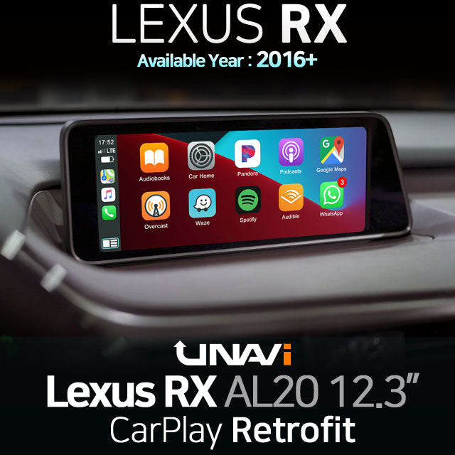 Christmas Sale: Apple CarPlay for 2016-2019 LEXUS RX | Wireless & Wired | CarPlay & Android Auto Upgrade Module / Adapter