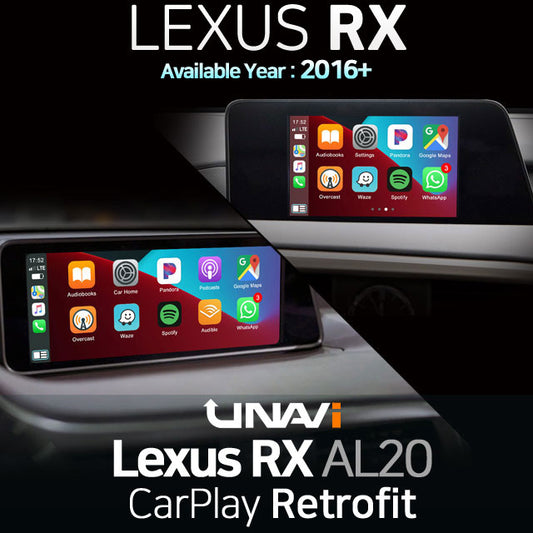 Presidents Day Sale : Apple CarPlay for 2016-2019 LEXUS RX | Wireless & Wired | CarPlay & Android Auto Upgrade Module / Adapter