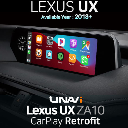Presidents Day Sale : Apple CarPlay for 2018-2022 LEXUS UX | Wireless & Wired | CarPlay & Android Auto Upgrade Module / Adapter
