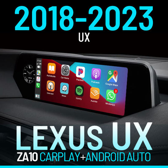 Apple CarPlay na Lexus UX250h, jak se připojit