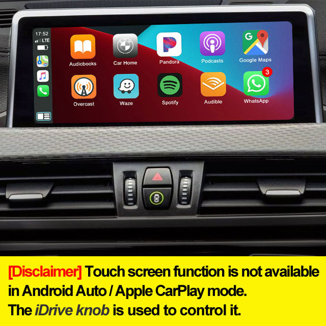 Audi A3 2012-2018 Apple CarPlay & Android Auto OEM Integration